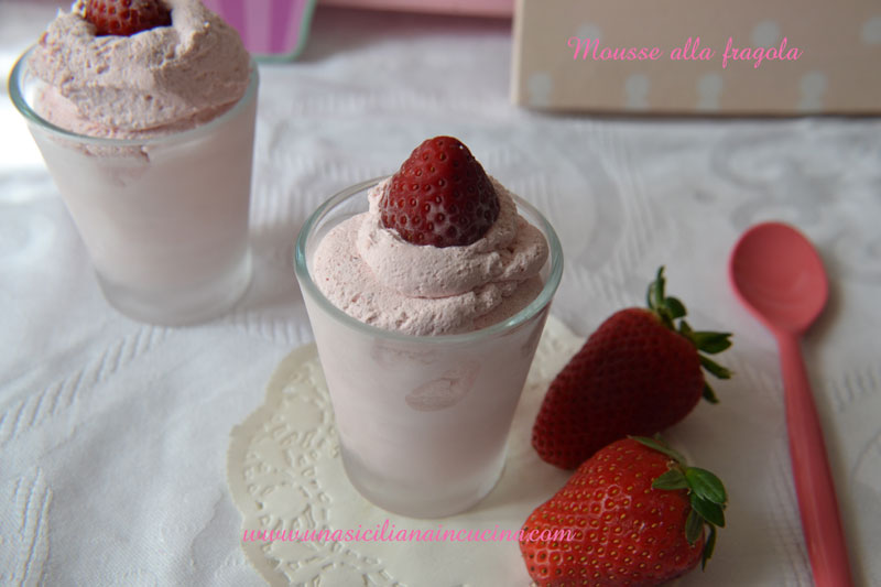 Mousse-alla-fragola