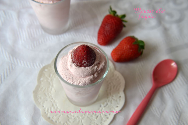 Mousse-alla-fragola