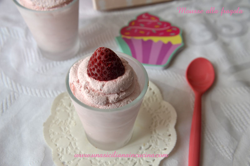 Mousse-alla-fragola