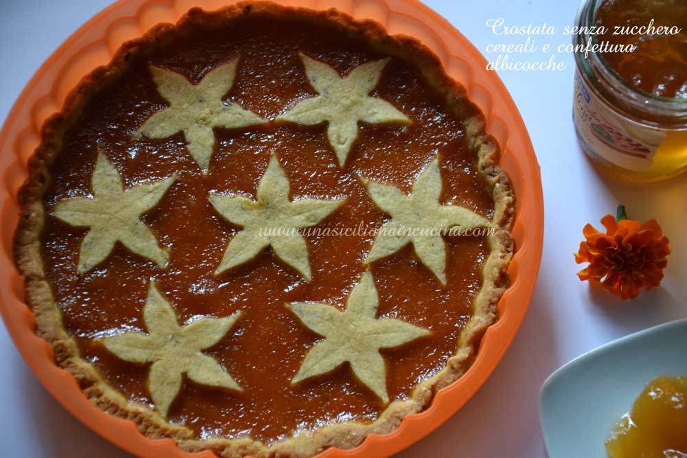 crostata-senza-zucchero-cereali-e-confettura-albicocche