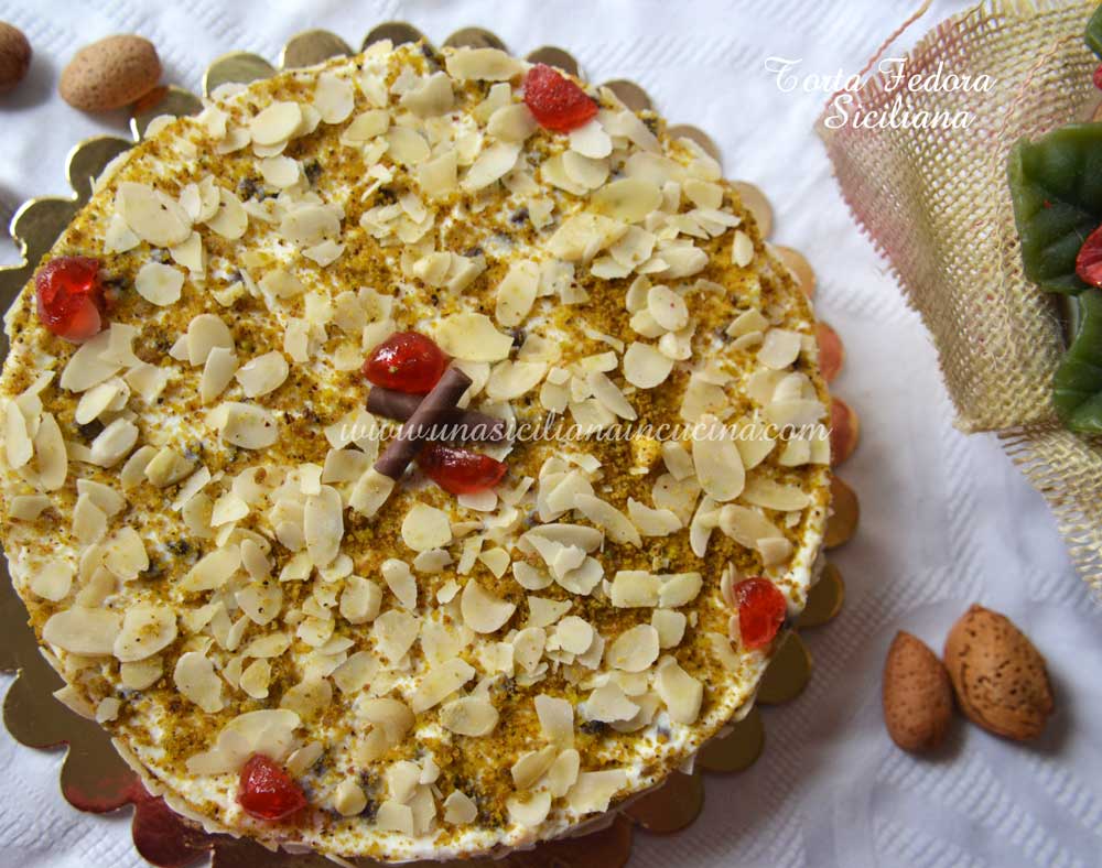 Torta Fedora siciliana
