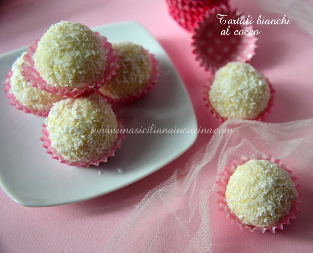 tartufi bianchi al cocco
