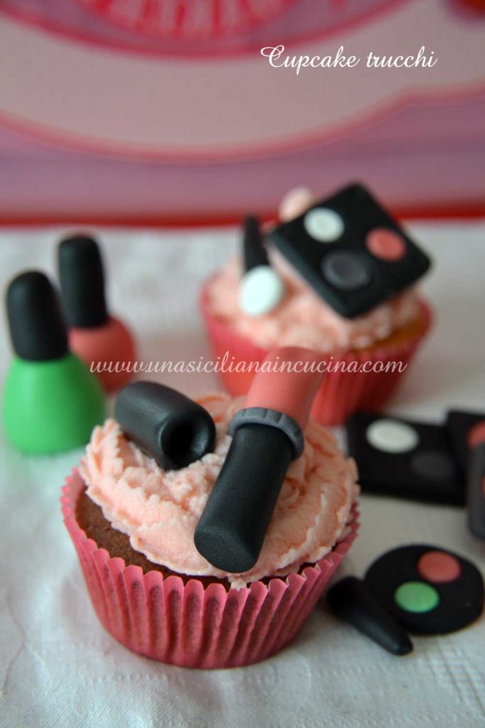 Cupcakes al cacao trucchi