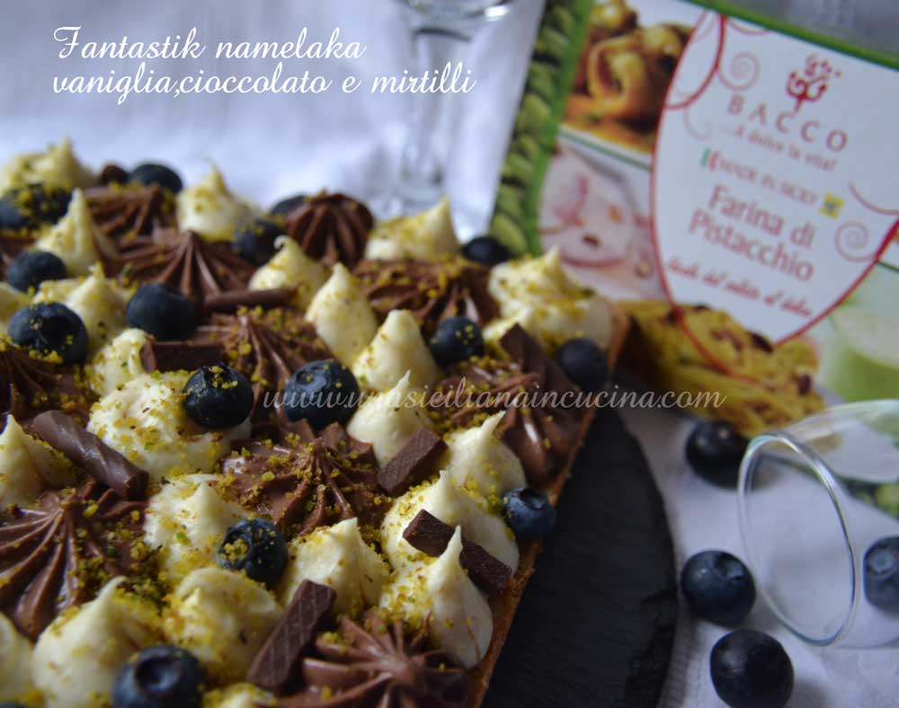 Fantastik-torta namelaka-vaniglia,cioccolato