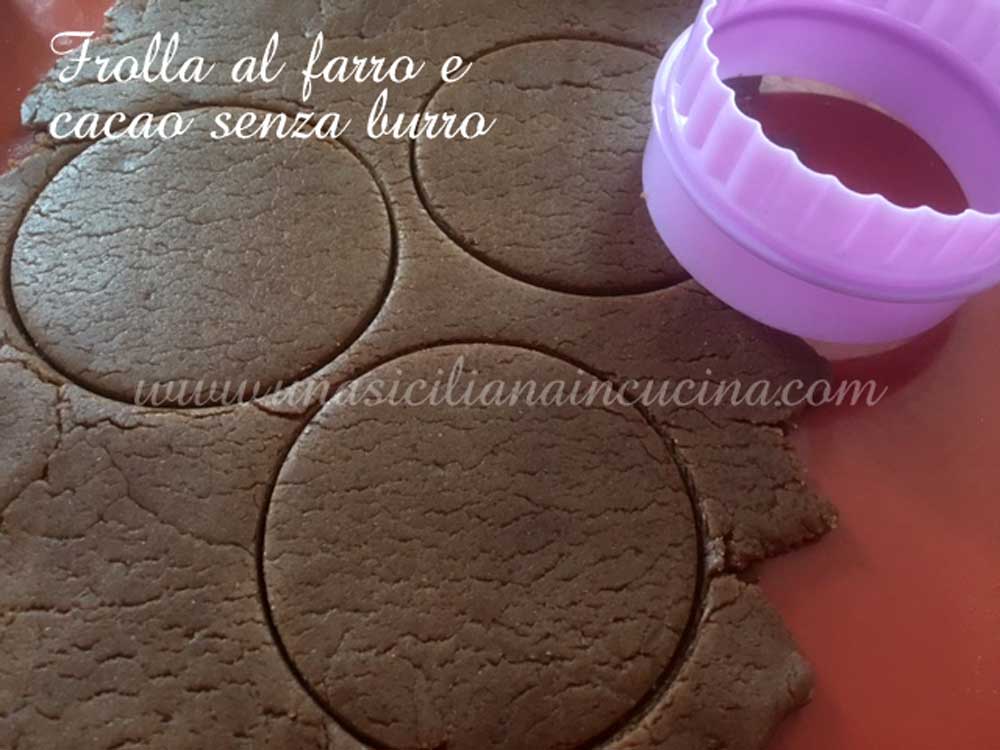 Frolla al farro e cacao senza burro Frolla al farro e cacao senza burro