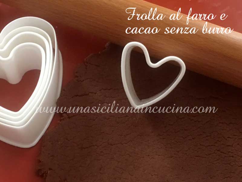 Frolla al farro e cacao senza burro Frolla al farro e cacao senza burro