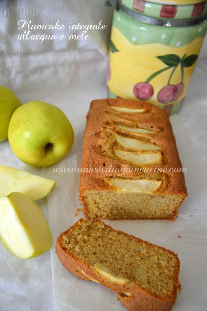 Plumcake-integrale-all’acqua-e-mele