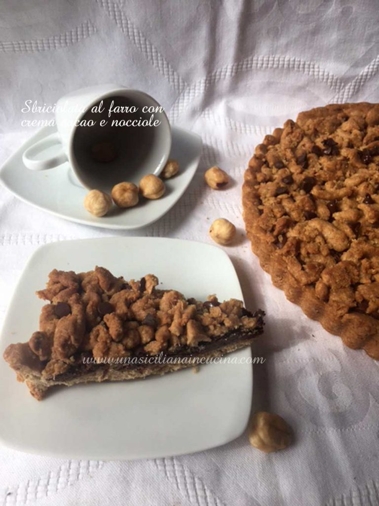 sbriciolata farro crema cacao nocciole
