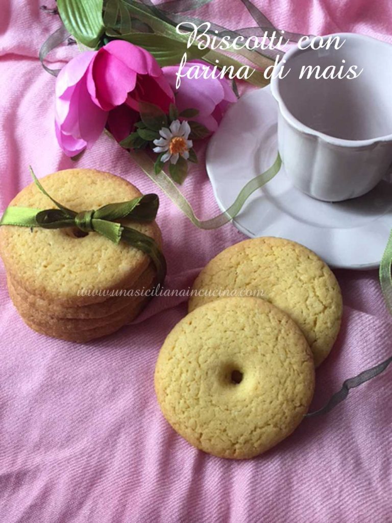 biscotti con farina di mais