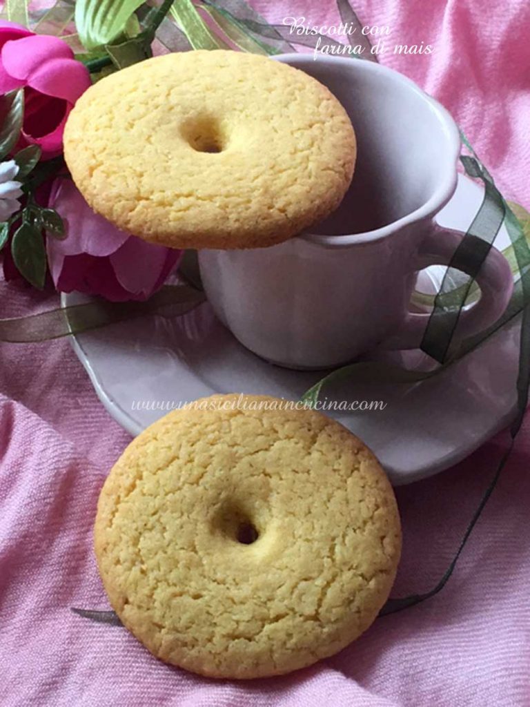 biscotti con farina di mais