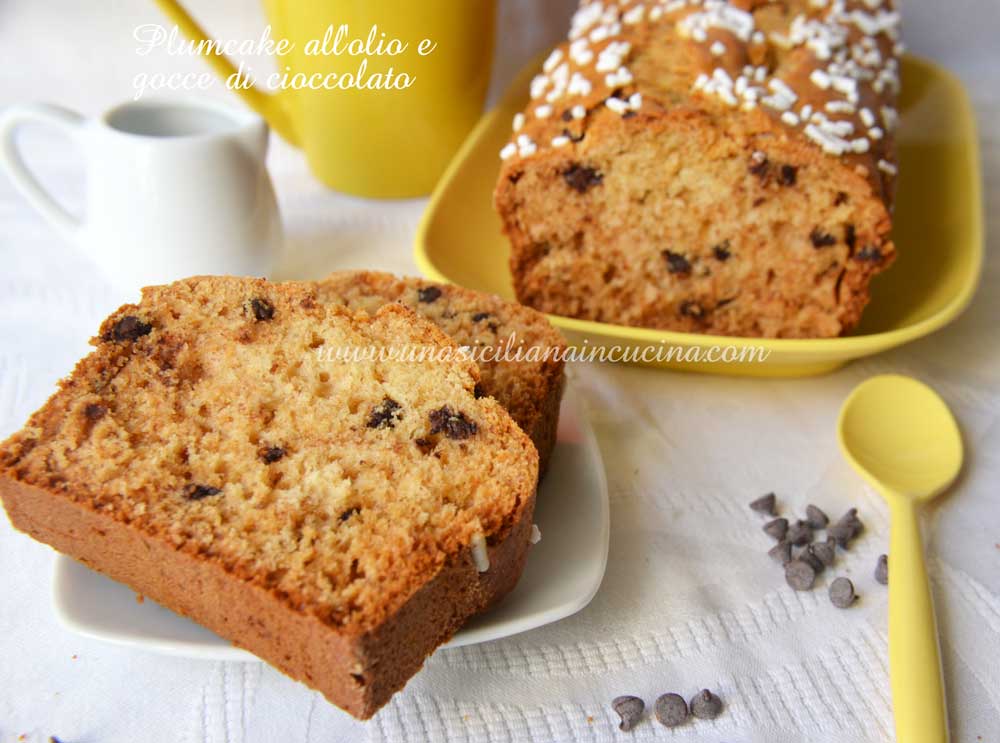 Plumcake all'olio 
