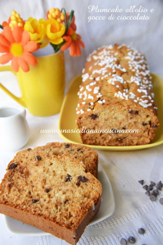 Plumcake all'olio 