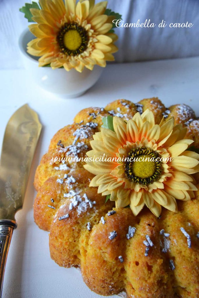 ciambella alle carote 