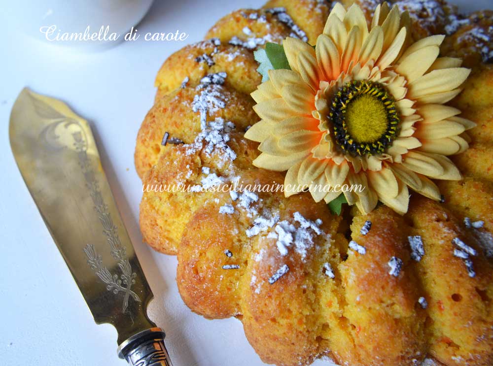 ciambella alle carote 