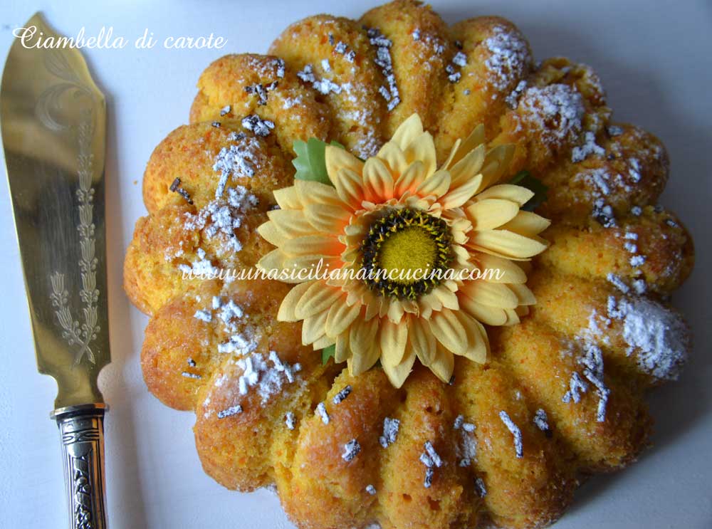 ciambella alle carote 