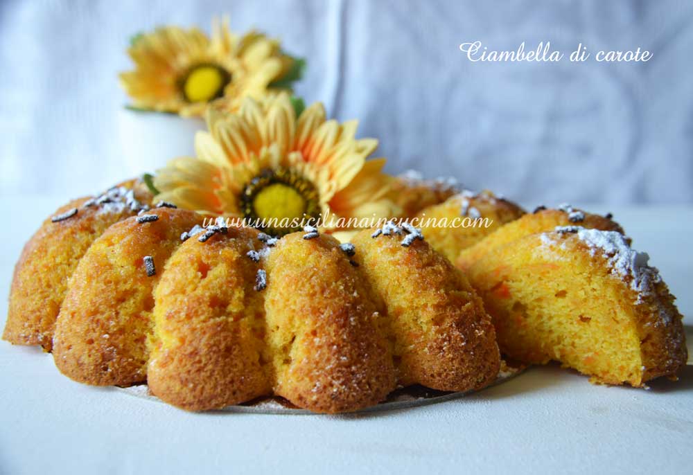 ciambella alle carote 