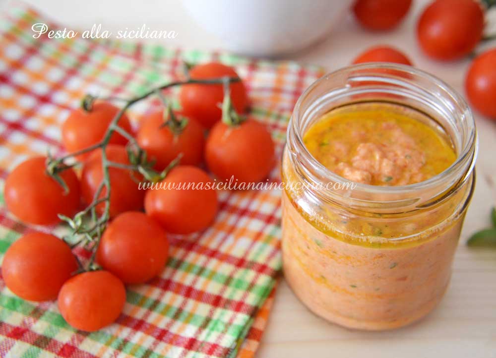 Pesto alla siciliana