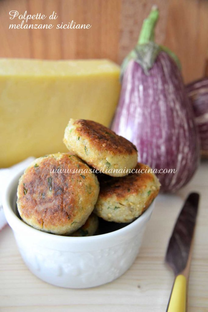 Polpette di melanzane siciliane Polpette di melanzane siciliane