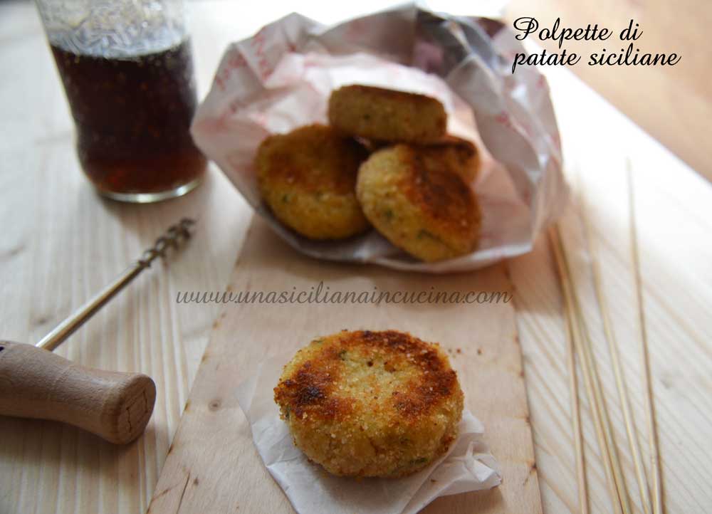 Polpette di patate alla siciliana 