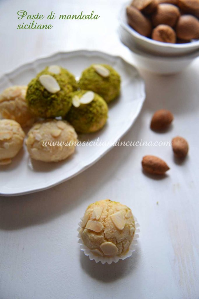 Paste di mandorla siciliane