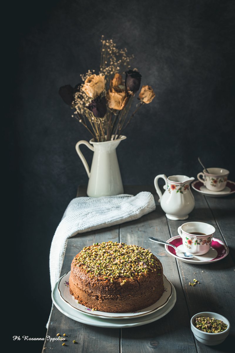 Torta ai pistacchi di Bronte