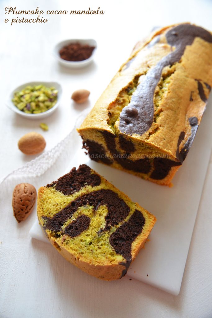 Plumcake mandorla cacao pistacchio Plumcake mandorla cacao pistacchio