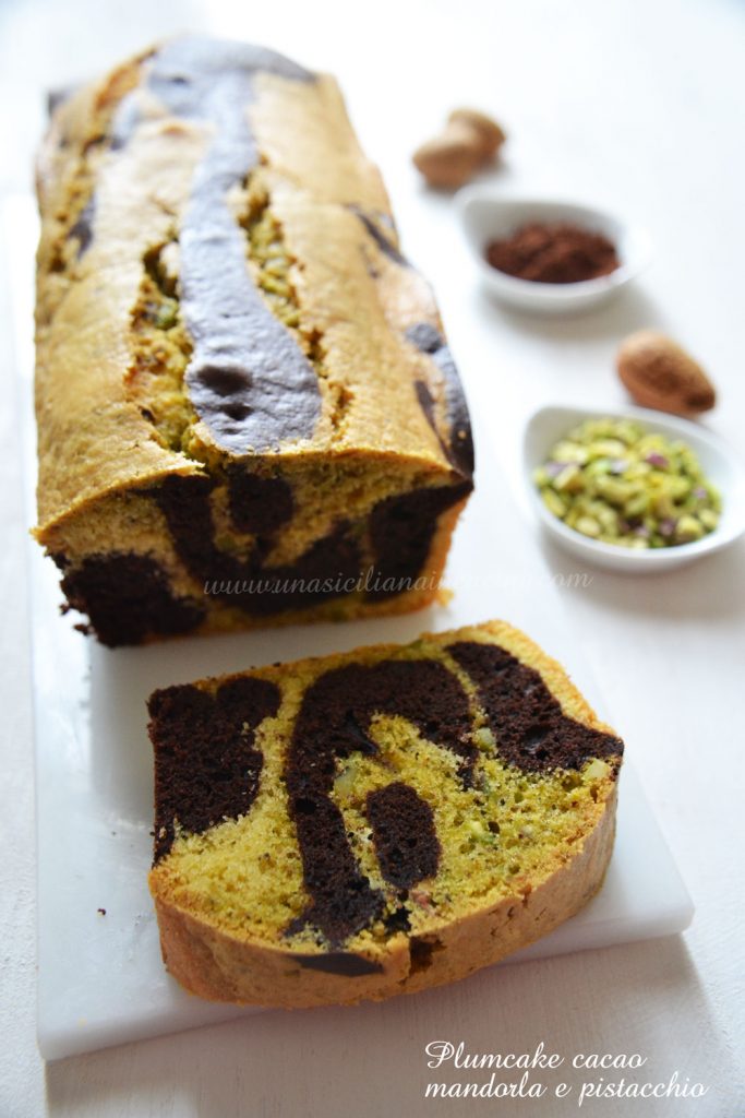 Plumcake mandorla cacao pistacchio Plumcake mandorla cacao pistacchio
