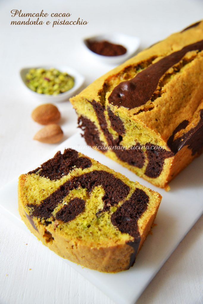 Plumcake mandorla cacao pistacchio Plumcake mandorla cacao pistacchio