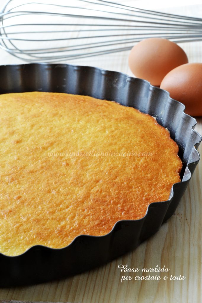 Base morbida allo yogurt per crostate e torte
