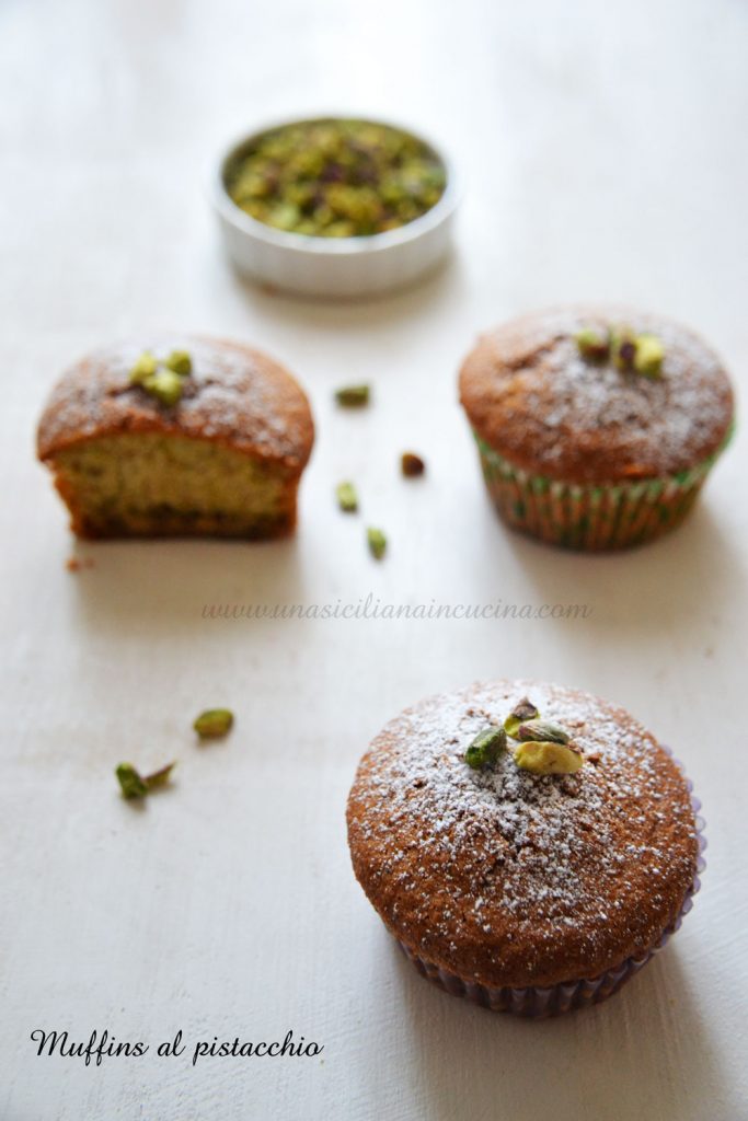 Muffins al pistacchio 