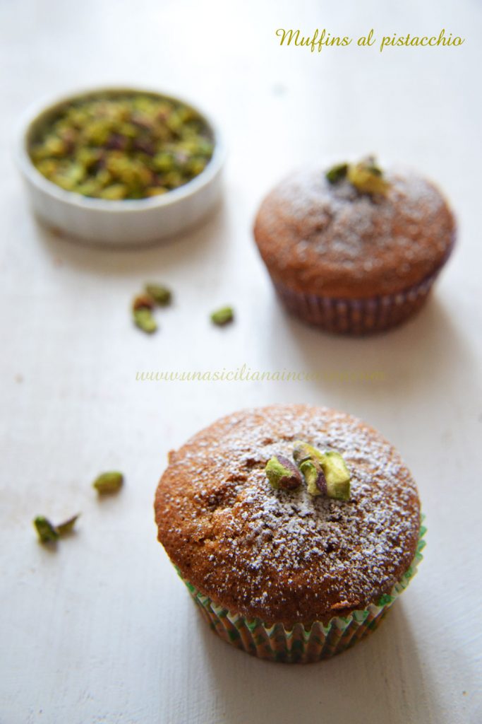 Muffins al pistacchio 