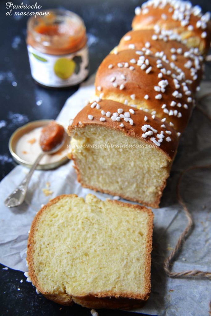 Panbrioche al mascarpone Panbrioche al mascarpone