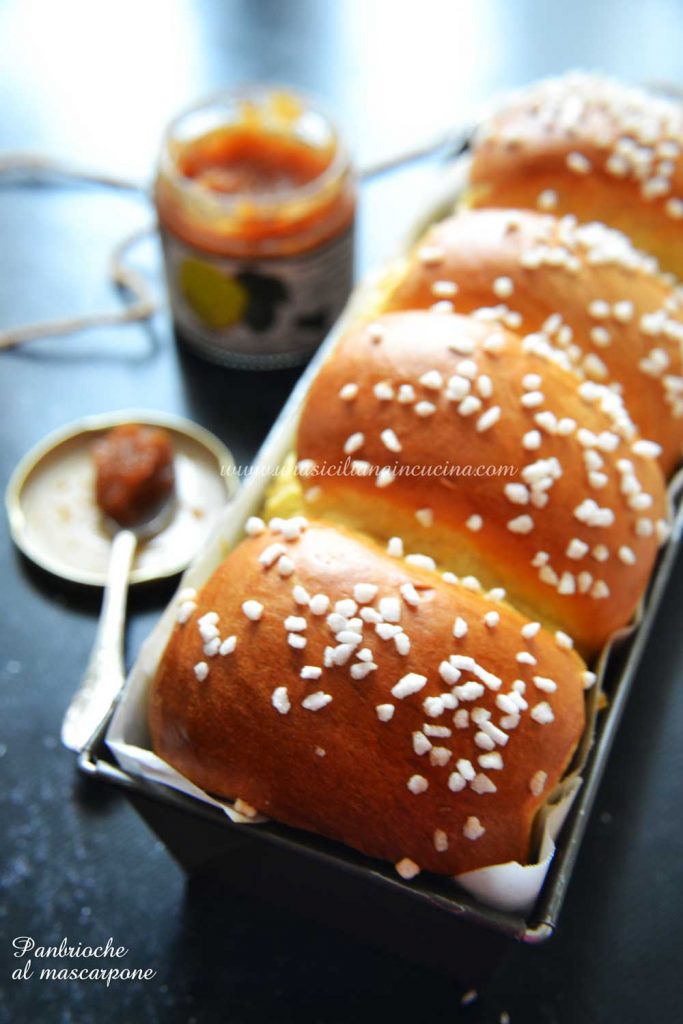 Panbrioche al mascarpone Panbrioche al mascarpone