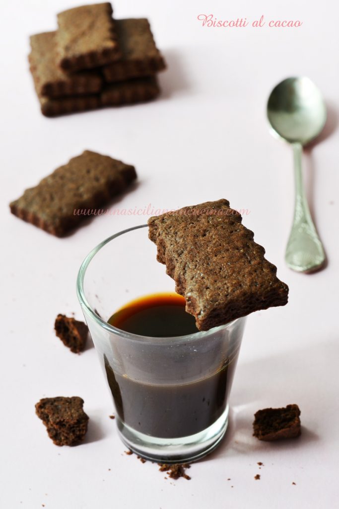 Biscotti al cacao rustici