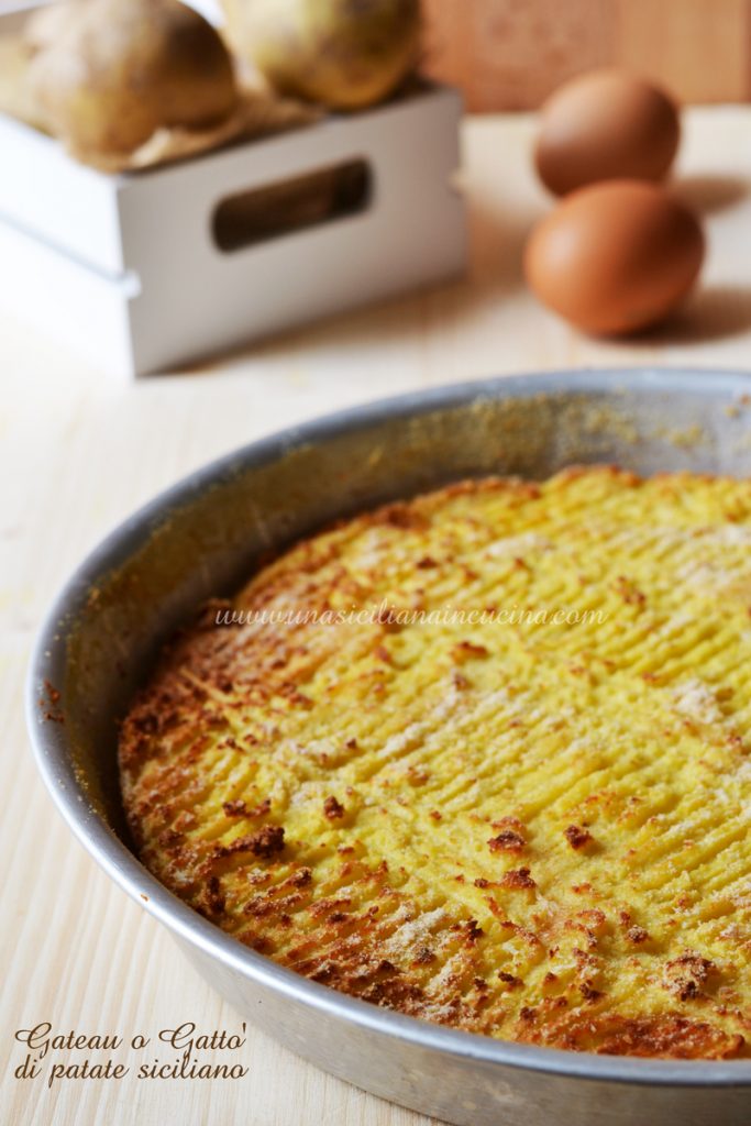 Gateau o Gatto di patate siciliano