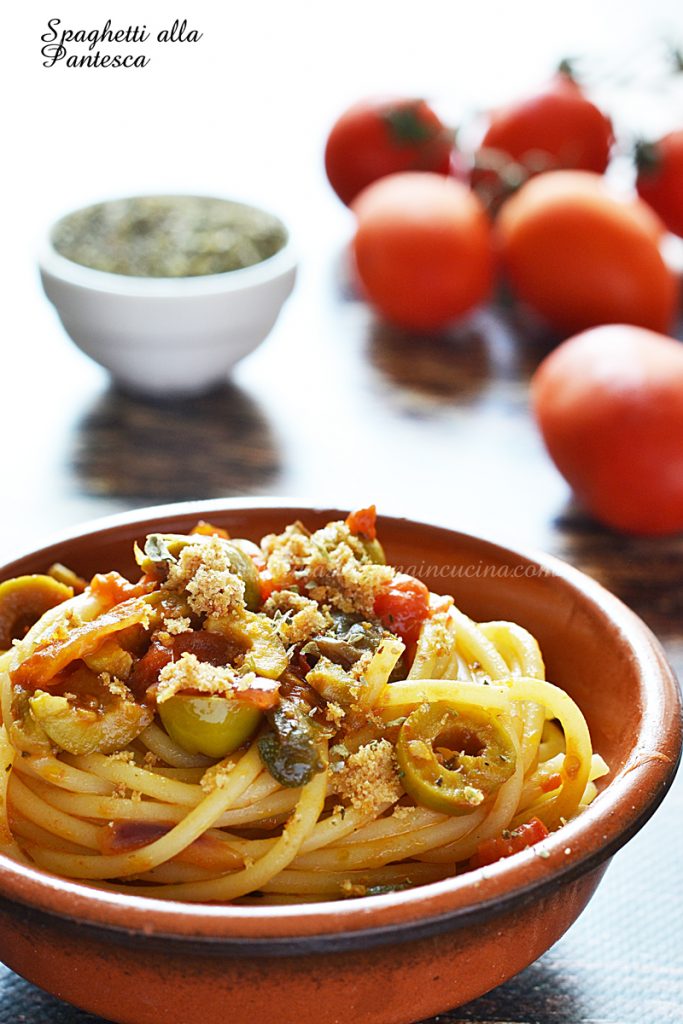 Spaghetti alla Pantesca
