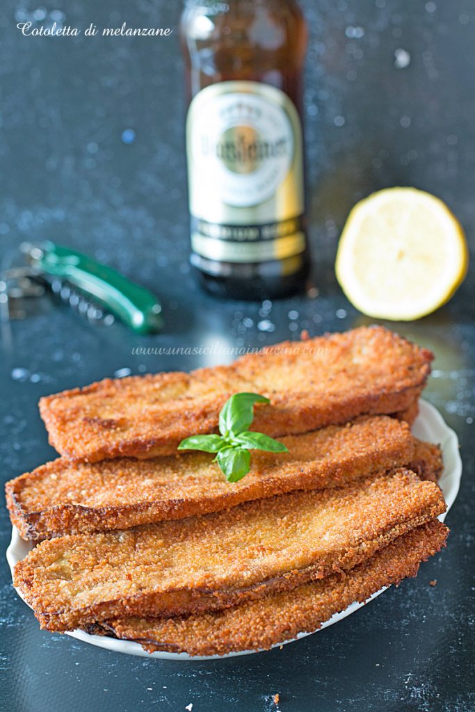 Melanzane a cotoletta siciliane
