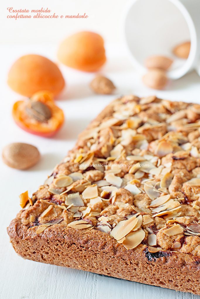 Crostata morbida integrale confettura albicocche