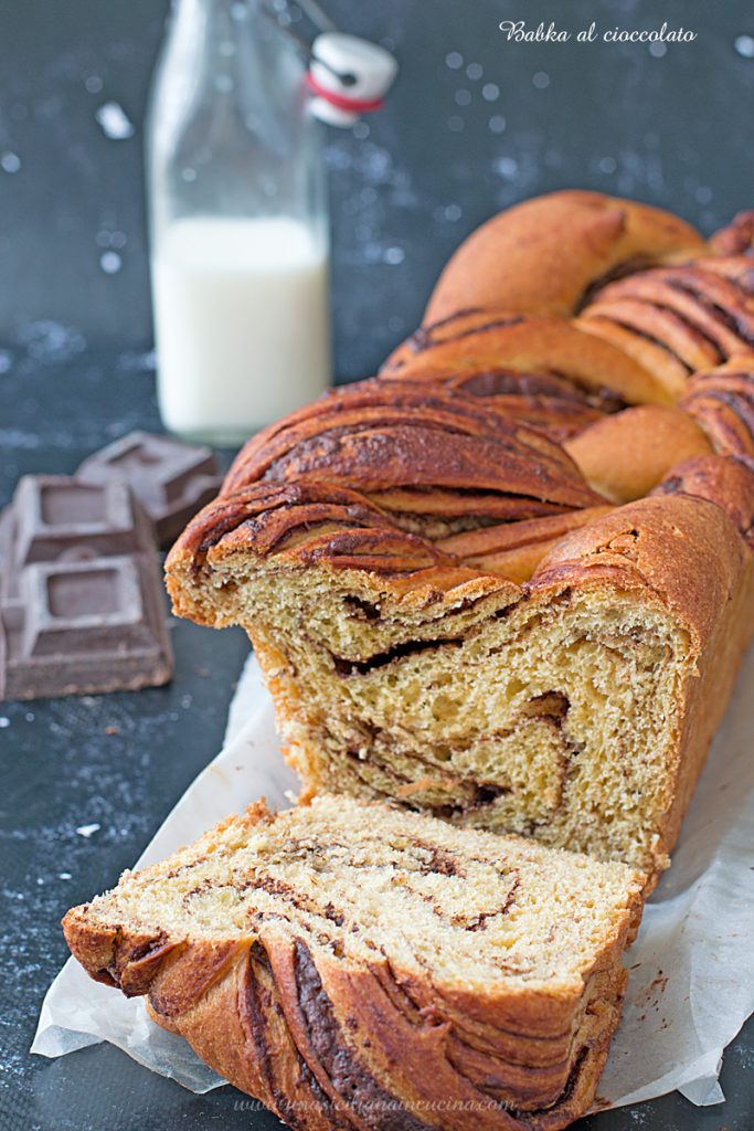 Babka al cioccolato