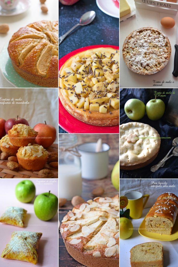 Raccolta dolci con le mele