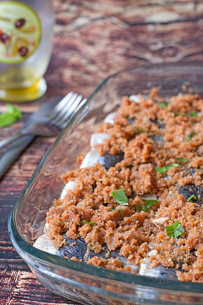 Sarde ripiene al forno