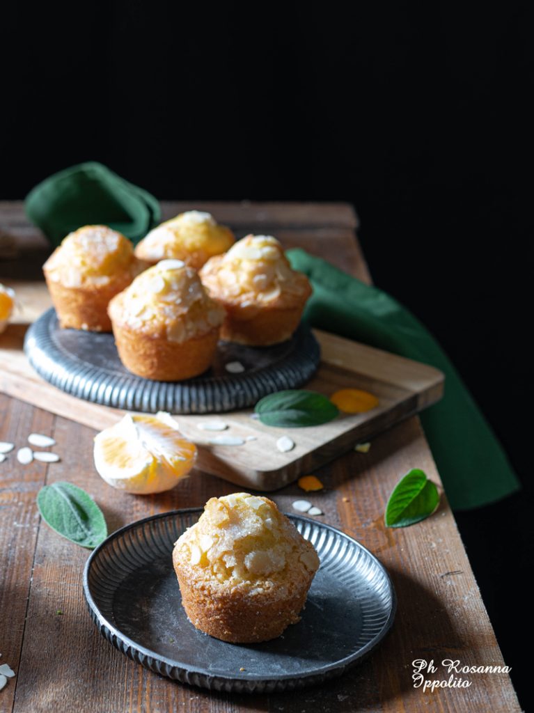 Muffins arancia e mandorle